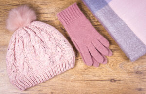 Mittens, hats and sweaters for heat