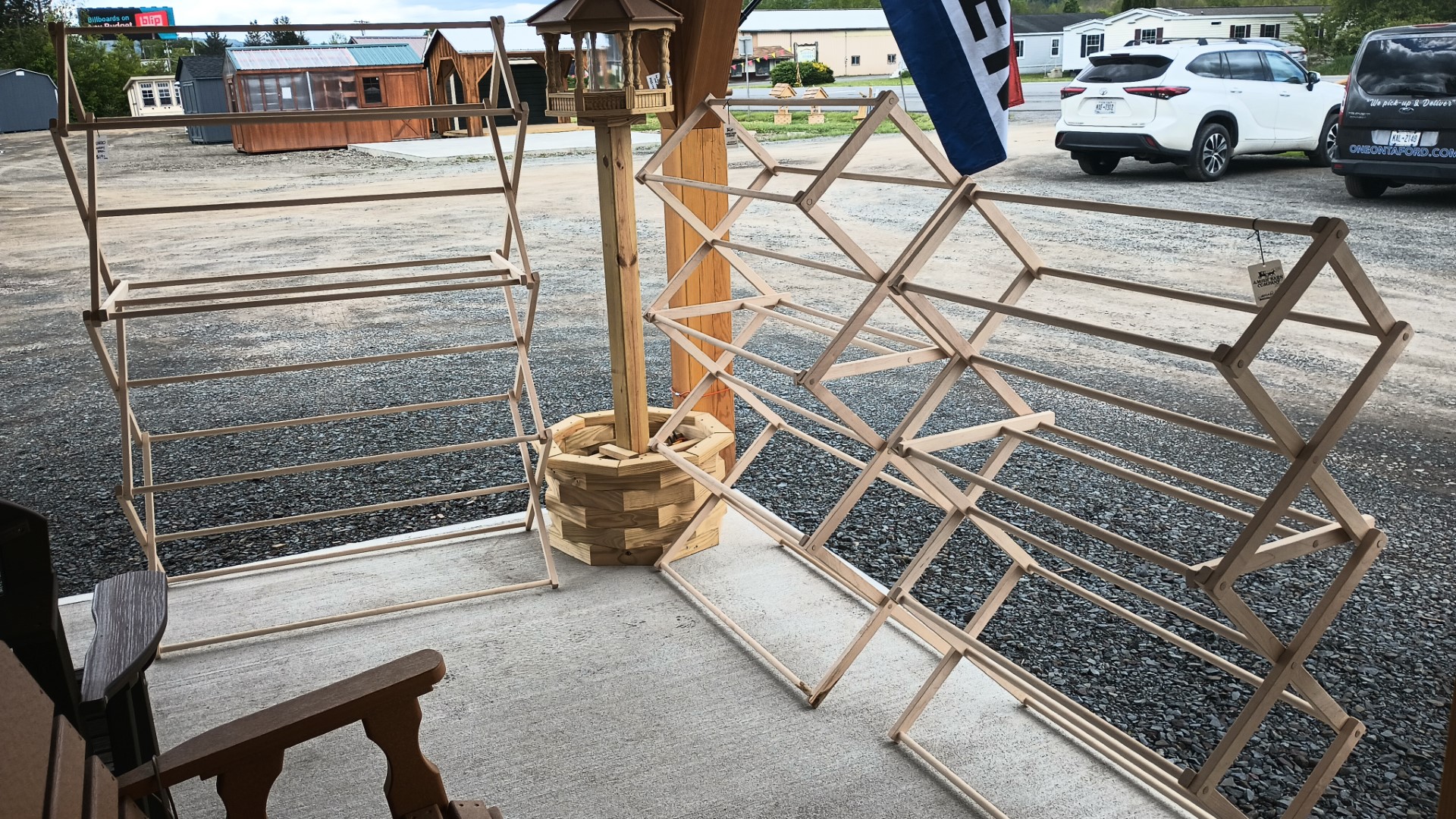 Wooden Laundry Drying Racks