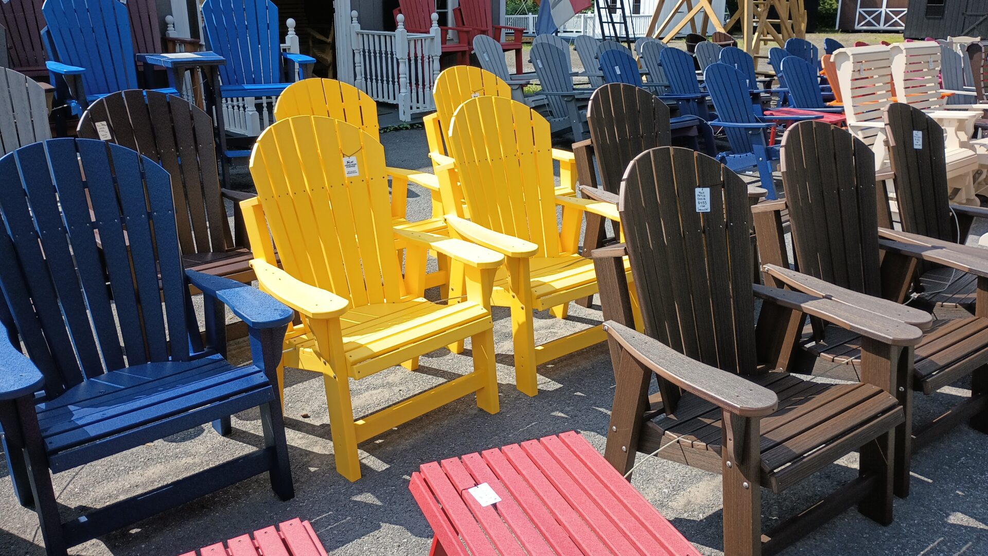 Colorful Patio Chairs