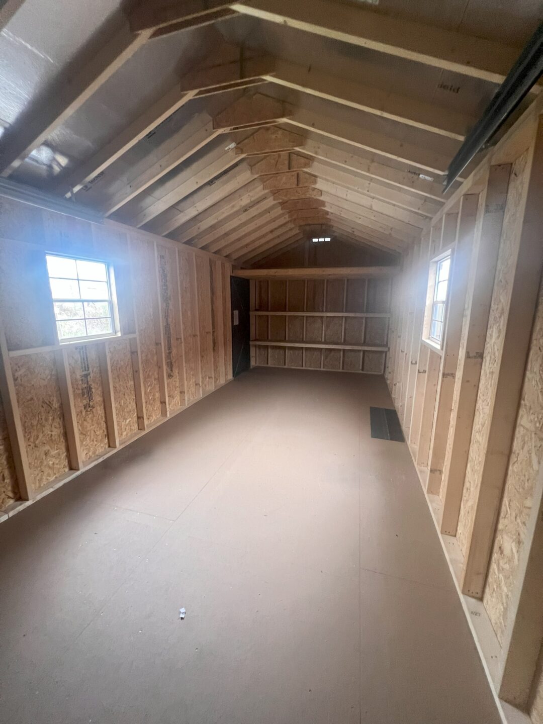 10x24 A Frame Garage for Sale in Oneonta, NY | Amish Barn Company