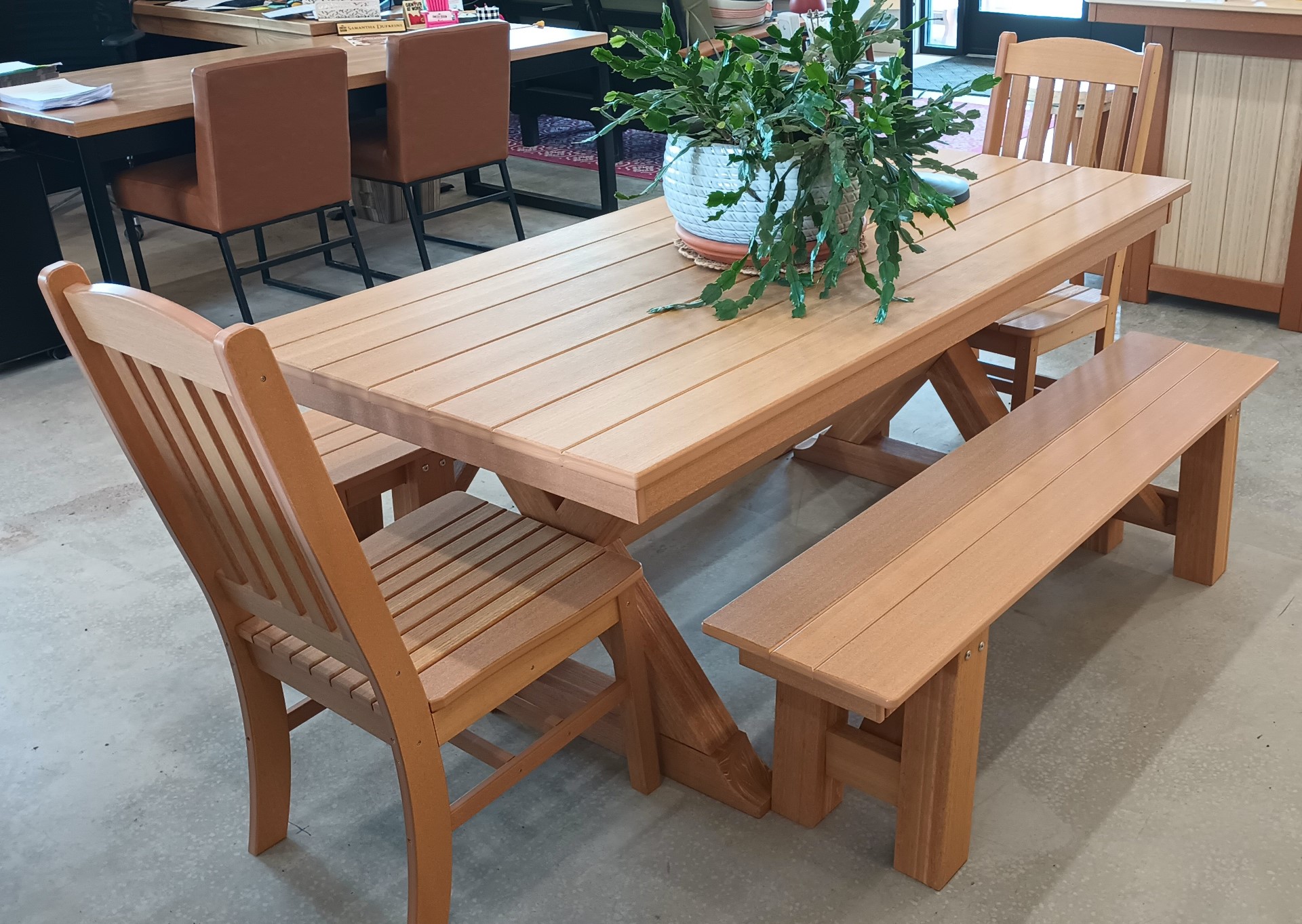 Table and chairs